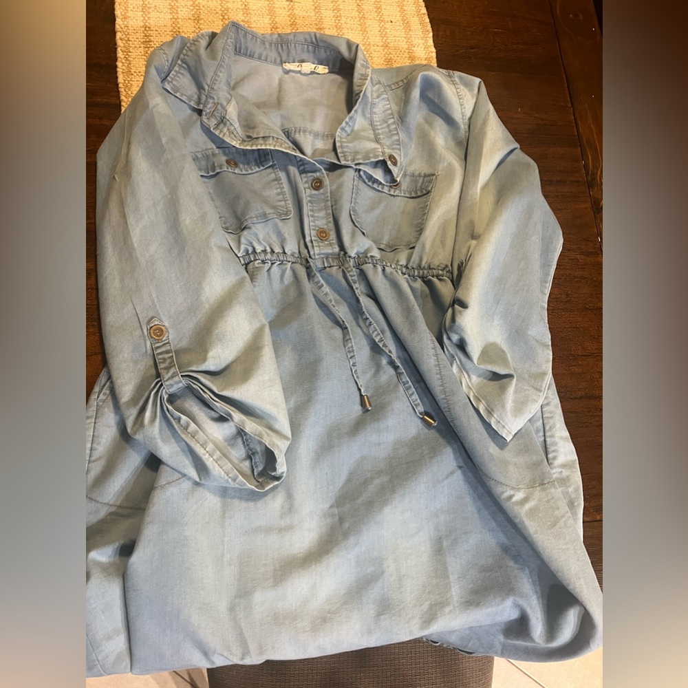 Denim dress